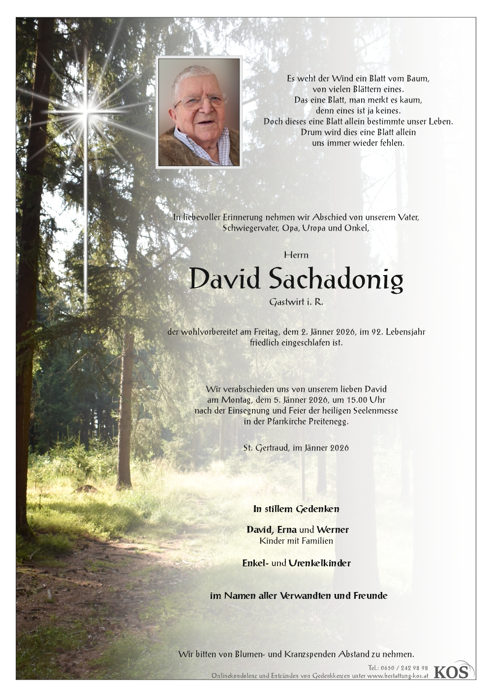 David Sachadonig